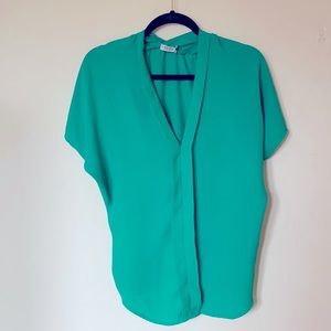 Aqua Blouse